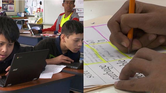 'Very unique program:' MPS uses 'blended learning' to help young refugees adapt, study English