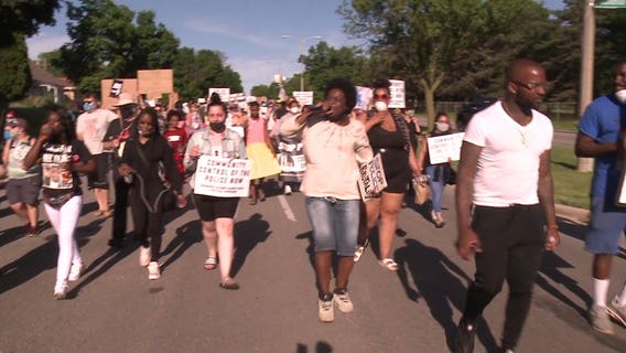 'Everybody is stepping up:' Protesters, family of teen killed in officer-involved shooting march to Mayfair