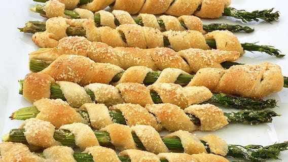 Asparagus Parmesan roll-ups anyone? Some delicious last-minute recipes for Mother's Day