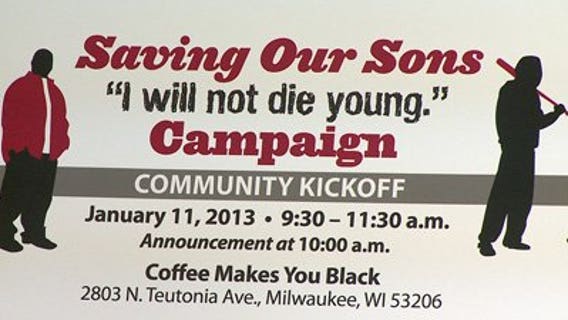 "Save Our Sons" campaign created to stop violence among young