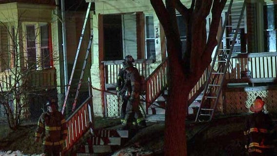 Firefighters called out to house fire near 25th and Burleigh; cause under investigation