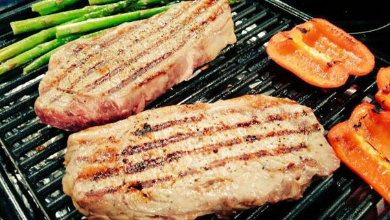 Fire up the grill: This grilled steak and veggie salad recipe is perfect for July