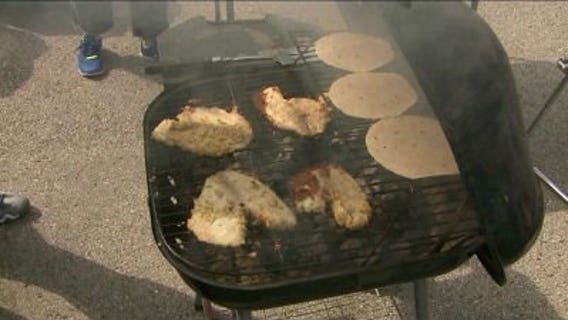 Tailgating a big deal at Miller Park on Opening Day & all season