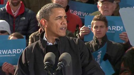 President Obama rallies thousands at campaign event in Madison