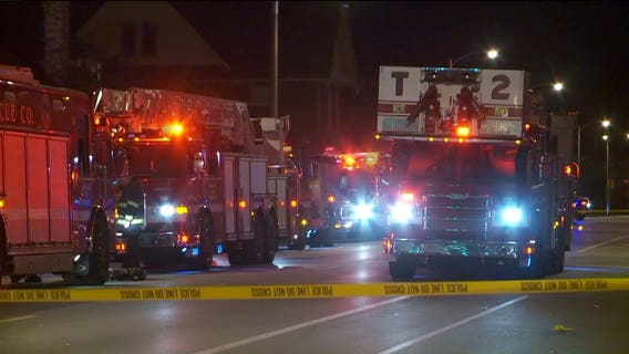 Firefighters respond to structure fire on Milwaukee's northwest side; no one injured