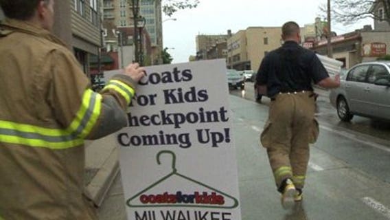 Milwaukee Fire Dept. collects money to buy new coats for kids