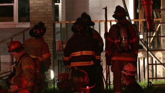 Milwaukee house under renovation goes up in flames