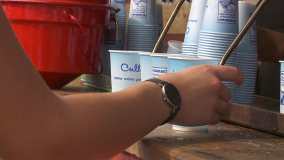 'To give back:' Salvation Army helps visitors stay cool, hopes to hand out 82K free cups of cold water by State Fair's end