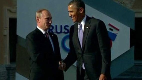 Presidents Obama, Putin to talk about Syria at G-20 summit