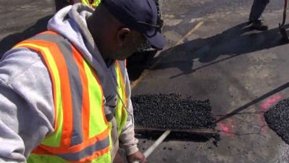 Pub makes short-term repairs to parking lot because it can't wait