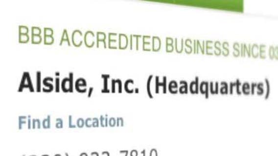 Contact 6 investigates Alside siding company