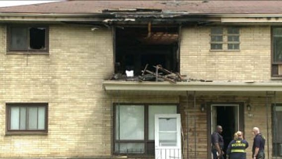 Fully engulfed: What caused small explosion and fire at apartment building?