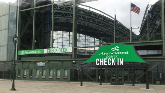 Change at Miller Park: Brewers announce creation of Associated Bank Check Deck