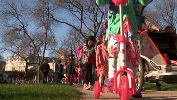 Students are being encouraged to hit the pavement, but why?