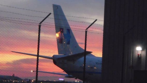 Plane at Mitchell Airport with Hillary Clinton logo turns heads: What was it doing here?
