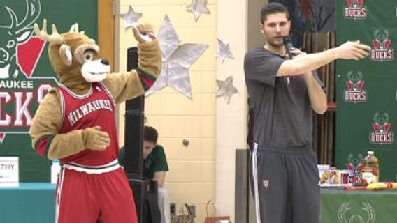 Bango's Boot Camp: Bucks mascot teaches kids how to lead a healthy lifestyle