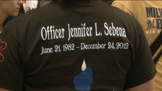 Brewers game commemorates fallen officer Jennifer Sebena