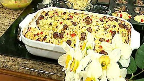 Easter brunch ideas with Johnsonville