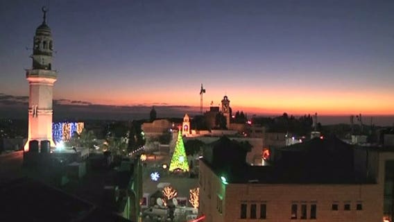 Faithful flock to Bethlehem for Christmas