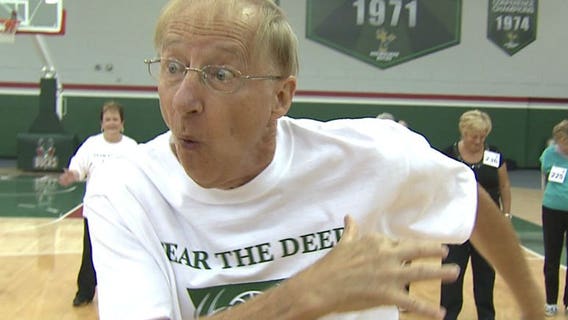 Proving that age is only a number, men & women over 55 audition to be Bucks dancers