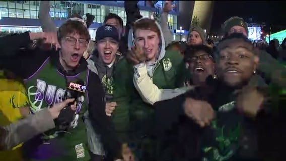 'Bound for glory:' Fans go Bucks' wild after Game 2 win against Raptors