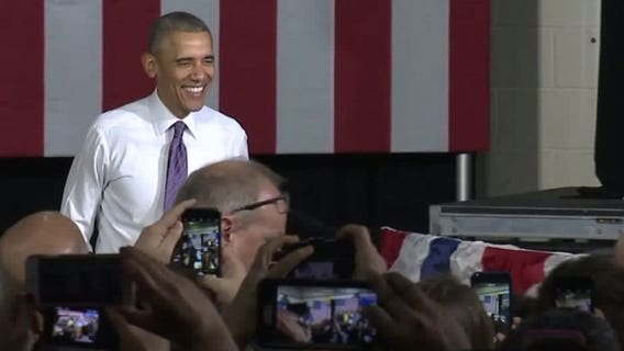 "A lot of pride" and plenty of excitement over the president's visit to the UCC