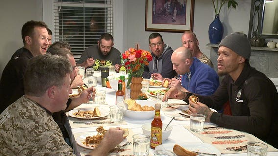 Bucks' Novak, Beasley spend time with veterans, say 'thank you:' "It's special"