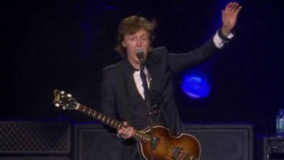 Paul McCartney performs to sold out crowd at Miller Park