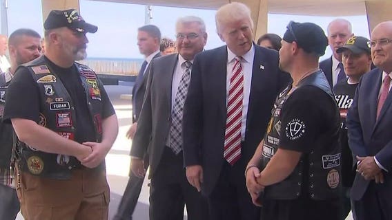 Donald Trump makes several stops in SE Wisconsin; meets with veterans, law enforcement