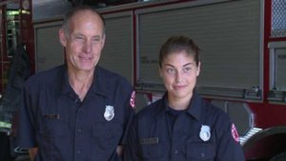 "She's going to be just fine:" Father, daughter work side-by-side at MFD for one time only before his retirement
