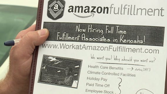 "If you're looking for a job, this is the place to be:" Amazon holds job fair to fill 1,000 new positions