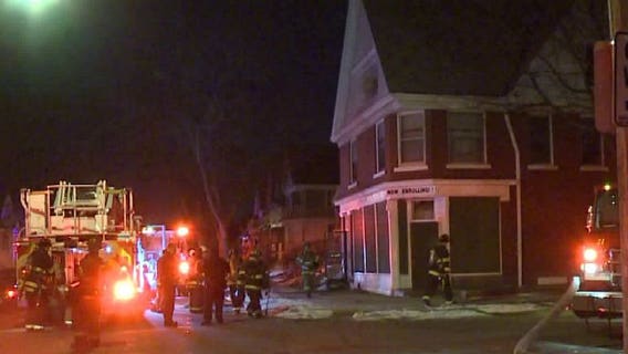 Red Cross helping three adults, eight kids following fire near 23rd & Clarke