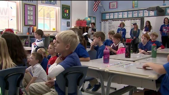 "A lot of enthusiasm:" Young Chicago Cubs fans get a history lesson with team going to World Series