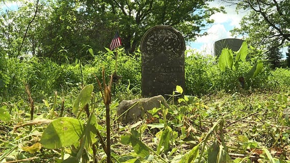 Cemetery controversy: Some say Civil War soldiers' graves aren't being cared for; "it's a weed patch"