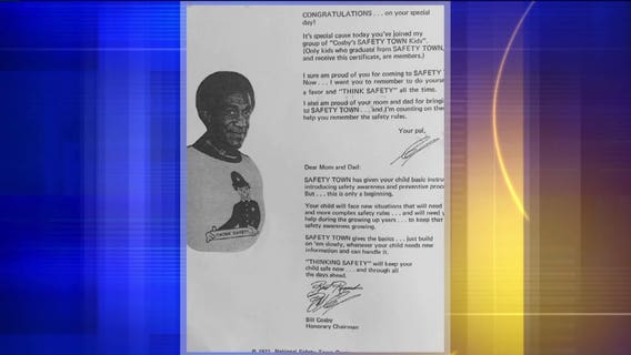 Wauwatosa School District distancing itself from Bill Cosby, whose face is on "Safety Town" certificates