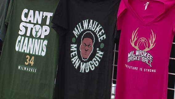NBA warns Milwaukee Bucks fans of counterfeit NBA Playoffs gear
