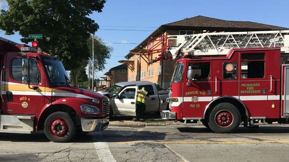 MFD: Truck crashes into pole near Sherman and Villard Avenue