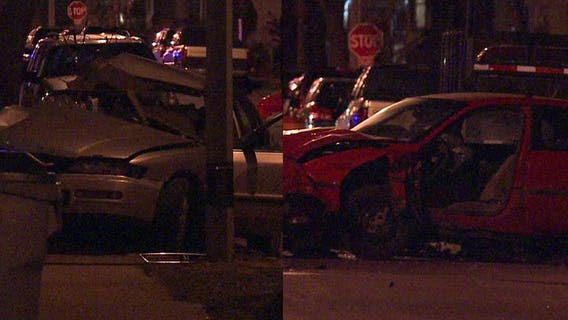 4 taken to hospital after crash related to police pursuit near 12th and Orchard