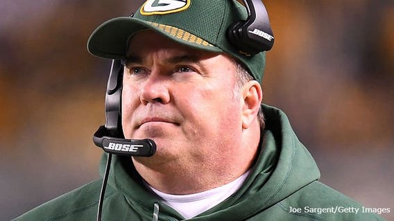 "Evaluation stage:" Coach McCarthy says it remains unclear whether Rodgers will play Sunday vs. Carolina