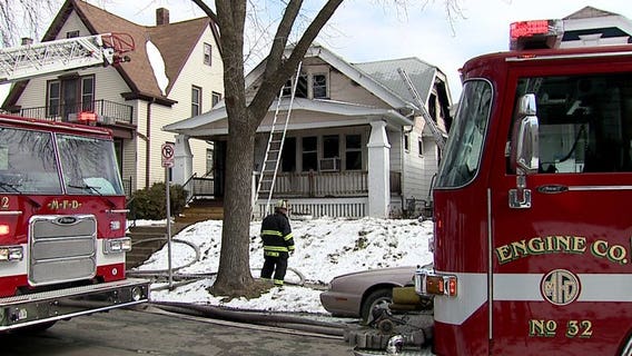 Man's body found under pile of debris one day after fire at home near 26th & Locust