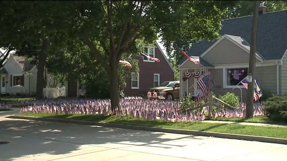 '1,800 flags:' Fourth of July display in West Allis is about as patriotic as it gets