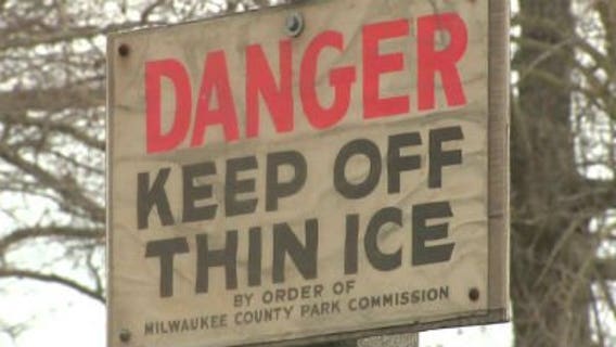 MFD official says walking out on thin ice "not worth it"