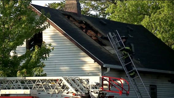 Rubbish fire spreads to vacant home near Richards and North in Milwaukee