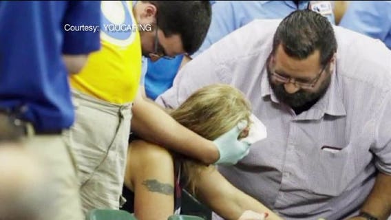 Single mother hit in the face by a foul ball at Miller Park needs your help