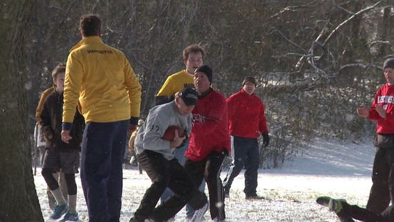 Traditional 'turkey bowls' on Thanksgiving are "just nice to spend time with people"