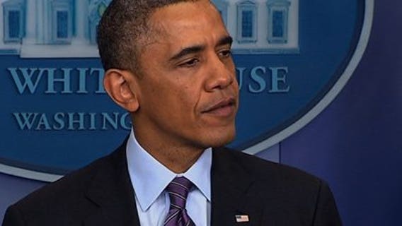 Pres. Obama reacts to the death of Nelson Mandela