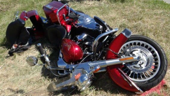 63-year-old Ripon man killed in crash between motorcycle and SUV in Dodge County