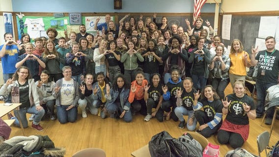 MPS students post picture of unity; 'I'm still overwhelmed by the emotion of it'