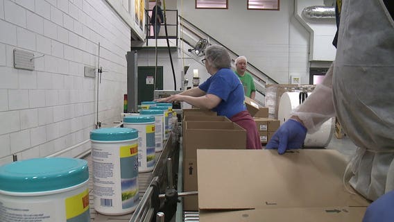 'Running 24/7 to keep up:' Fredonia wipes manufacturer in need of workers to meet demand