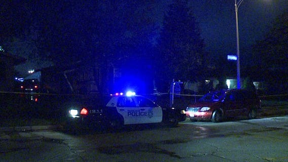 Garage destroyed by fire, possibly sparked by blown transformer